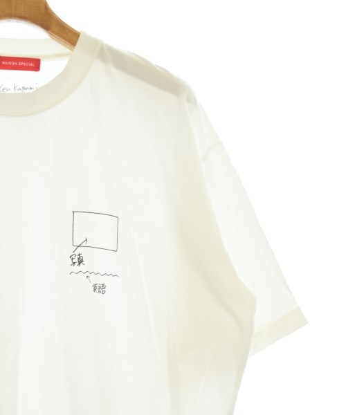 MAISON SPECIAL（メゾンスペシャル）Tシャツ・カットソー 白 サイズ:46(M位) メンズ/2200672162244