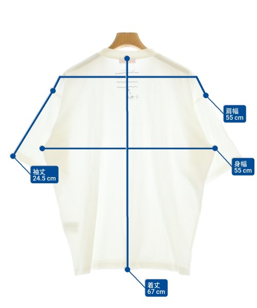 MAISON SPECIAL（メゾンスペシャル）Tシャツ・カットソー 白 サイズ:46(M位) メンズ/2200672162244