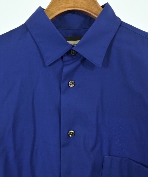 MAISON SPECIAL（メゾンスペシャル）カジュアルシャツ 青 サイズ:1(S位) メンズ/2200675850025
