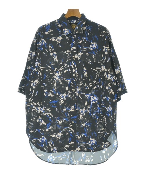 MAISON SPECIAL(メゾンスペシャル)カジュアルシャツ 紺 サイズ:1(S位)/2200677017327