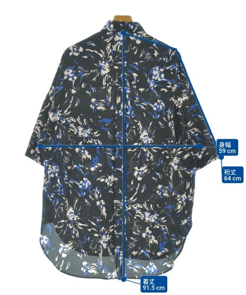 MAISON SPECIAL（メゾンスペシャル）カジュアルシャツ 紺 サイズ:1(S位) メンズ/2200677017327