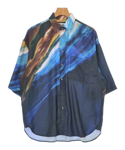 MAISON SPECIAL(メゾンスペシャル)カジュアルシャツ 紺 サイズ:0(S位)/2200673757029