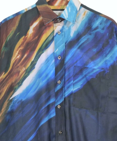 MAISON SPECIAL（メゾンスペシャル）カジュアルシャツ 紺 サイズ:0(S位) メンズ/2200673757029