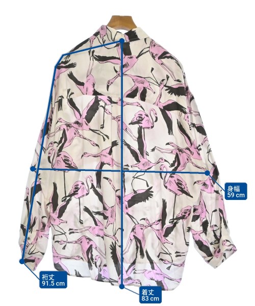 MAISON SPECIAL（メゾンスペシャル）カジュアルシャツ ピンク サイズ:1(S位) メンズ/2200672861178