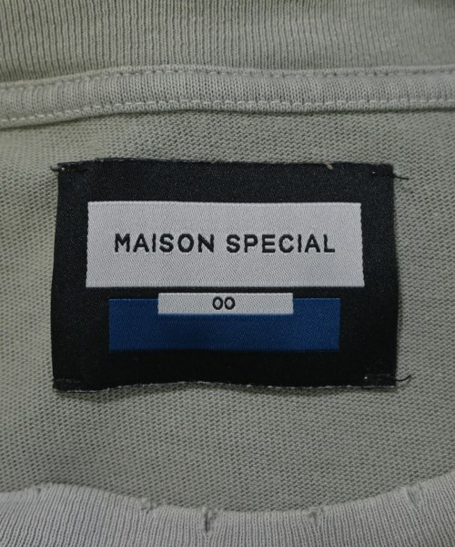 MAISON SPECIAL（メゾンスペシャル）Tシャツ・カットソー グレー サイズ:0(XS位) メンズ/2200681281080