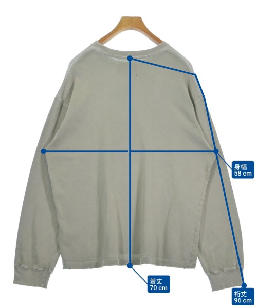 MAISON SPECIAL（メゾンスペシャル）Tシャツ・カットソー グレー サイズ:0(XS位) メンズ/2200681281080