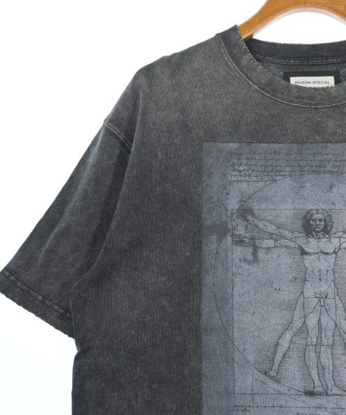 MAISON SPECIAL（メゾンスペシャル）Tシャツ・カットソー 黒 サイズ:1(S位) メンズ/2200681281165