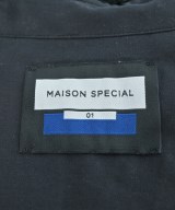 MAISON SPECIAL（メゾンスペシャル）カジュアルシャツ 黒 サイズ:01(M位) メンズ/2200681650039