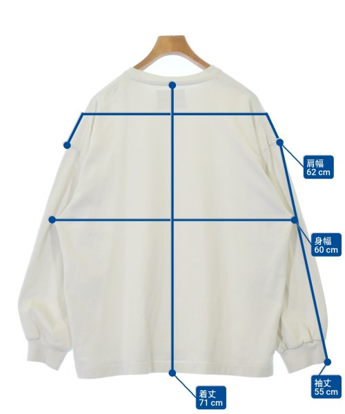 MAISON SPECIAL（メゾンスペシャル）Tシャツ・カットソー 白 サイズ:1(S位) メンズ/2200697078018