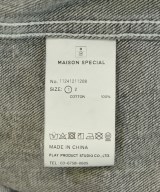 MAISON SPECIAL（メゾンスペシャル）デニムジャケット グレー サイズ:01(S位) メンズ/2200700331017