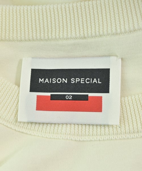 MAISON SPECIAL（メゾンスペシャル）Tシャツ・カットソー 白 サイズ:02(M位) メンズ/2200696282041
