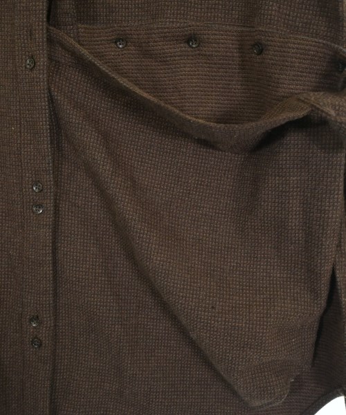 MAISON SPECIAL（メゾンスペシャル）カジュアルシャツ 茶 サイズ:F メンズ/2200650780170