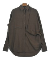 MAISON SPECIAL（メゾンスペシャル）カジュアルシャツ 茶 サイズ:F メンズ/2200650780170