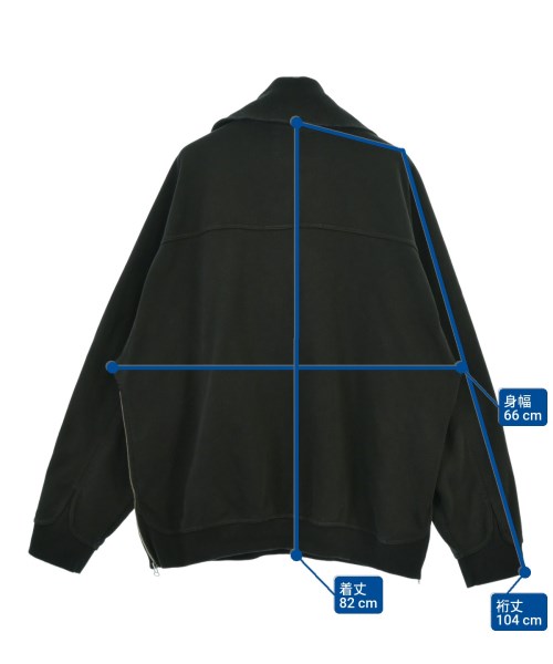 MAISON SPECIAL（メゾンスペシャル）スウェット 黒 サイズ:2(M位) メンズ/2200657357023