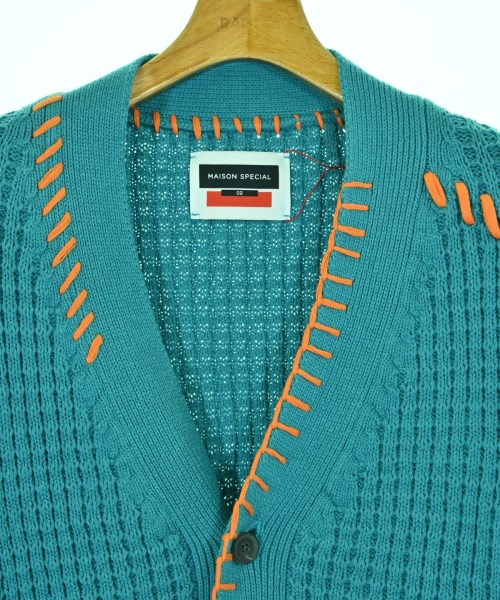 MAISON SPECIAL（メゾンスペシャル）カーディガン 青 サイズ:02(M位) メンズ/2200640660086