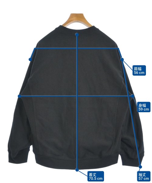 MAISON SPECIAL（メゾンスペシャル）スウェット 黒 サイズ:1(S位) メンズ/2200654973028