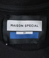 MAISON SPECIAL（メゾンスペシャル）スウェット 黒 サイズ:1(S位) メンズ/2200654973028