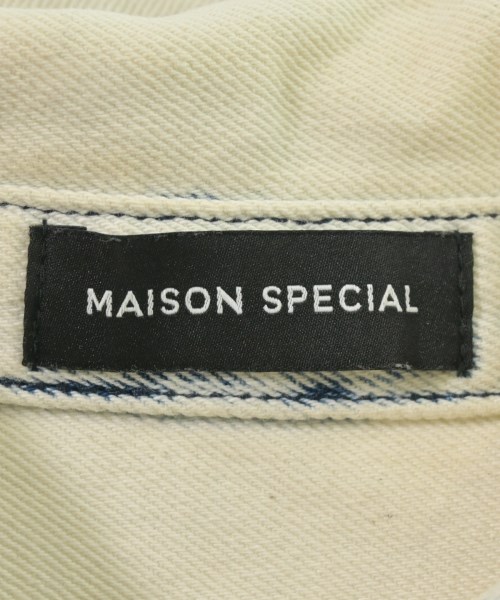 MAISON SPECIAL（メゾンスペシャル）カジュアルシャツ 白 サイズ:F メンズ/2200653332260