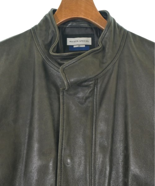MAISON SPECIAL（メゾンスペシャル）ライダース 黒 サイズ:0(XS位) メンズ/2200658440052
