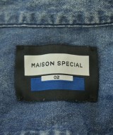 MAISON SPECIAL（メゾンスペシャル）カジュアルシャツ 青 サイズ:02(M位) メンズ/2200711050013
