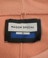 MAISON SPECIAL（メゾンスペシャル）パーカー ピンク サイズ:1(S位) メンズ/2200711050266