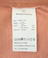 MAISON SPECIAL（メゾンスペシャル）パーカー ピンク サイズ:1(S位) メンズ/2200711050266