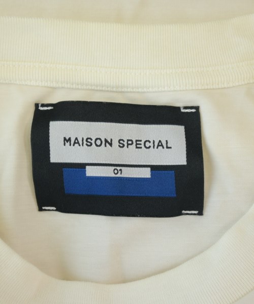 MAISON SPECIAL（メゾンスペシャル）Tシャツ・カットソー 白 サイズ:1(S位) メンズ/2200711050273