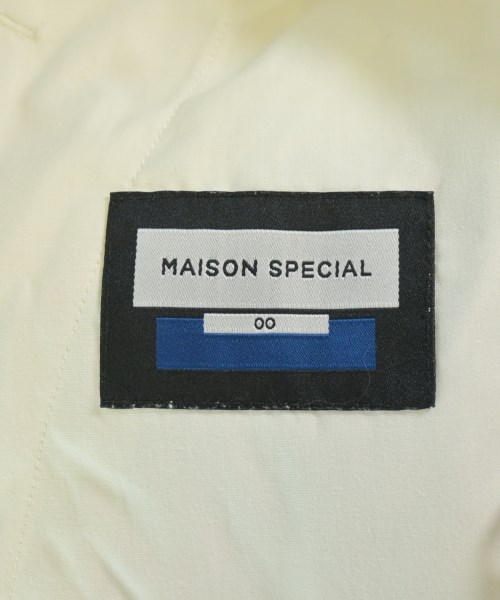 MAISON SPECIAL（メゾンスペシャル）カーゴパンツ 白 サイズ:0(XS位) メンズ/2200711050341