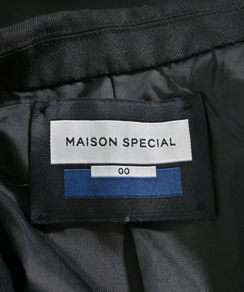MAISON SPECIAL（メゾンスペシャル）ジャケット 黒 サイズ:0(XS位) メンズ/2200715362044