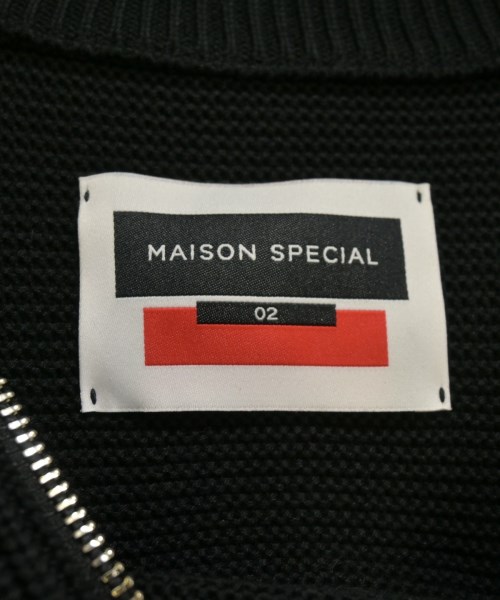 MAISON SPECIAL（メゾンスペシャル）カーディガン 黒 サイズ:2(M位) メンズ/2200715362068