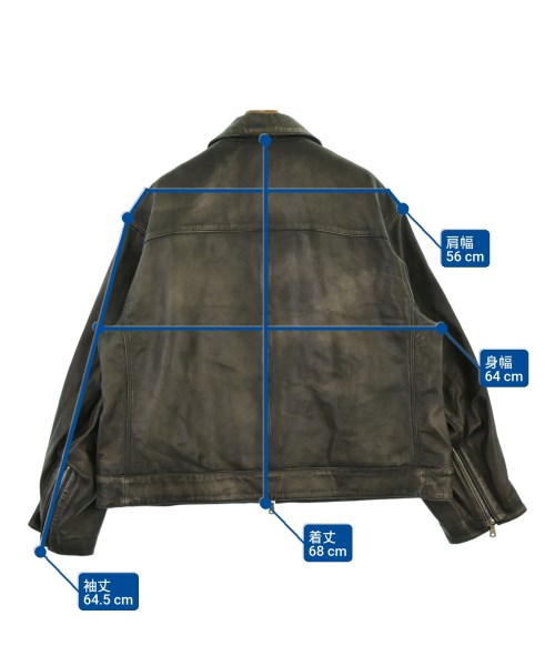 MAISON SPECIAL（メゾンスペシャル）ライダース グレー サイズ:2(M位) メンズ/2200644842020