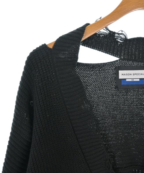 MAISON SPECIAL（メゾンスペシャル）カーディガン 黒 サイズ:02(M位) メンズ/2200646123066