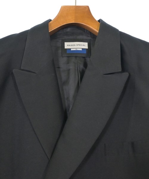 MAISON SPECIAL（メゾンスペシャル）カジュアルジャケット 黒 サイズ:02(M位) メンズ/2200645524017