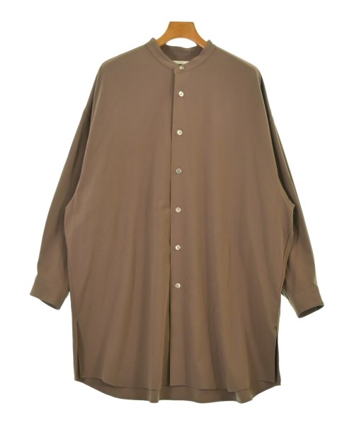 MAISON SPECIAL(メゾンスペシャル)カジュアルシャツ 茶 サイズ:00(XS位)/2200645524109