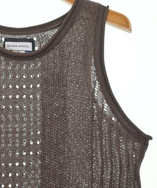 MAISON SPECIAL（メゾンスペシャル）ベスト 茶 サイズ:-(M位) メンズ/2200646136325