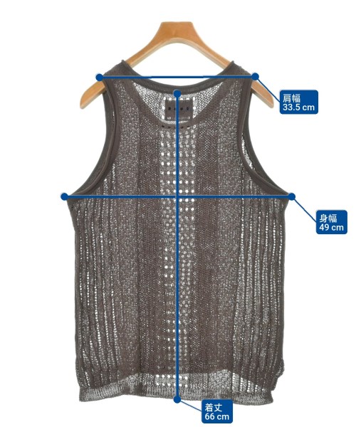 MAISON SPECIAL（メゾンスペシャル）ベスト 茶 サイズ:-(M位) メンズ/2200646136325