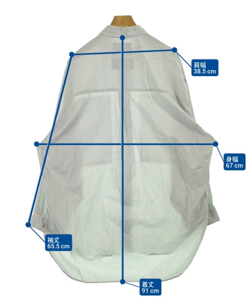 MAISON SPECIAL（メゾンスペシャル）カジュアルシャツ 白 サイズ:1(S位) メンズ/2200643782037