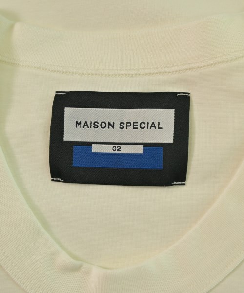MAISON SPECIAL（メゾンスペシャル）Tシャツ・カットソー 白 サイズ:02(M位) メンズ/2200652172041