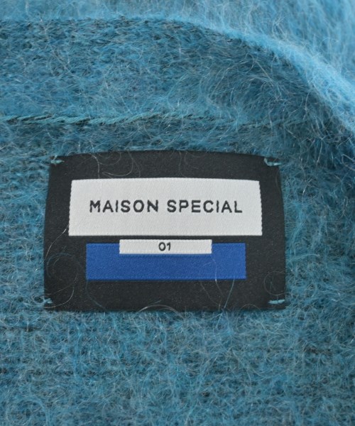 MAISON SPECIAL（メゾンスペシャル）カーディガン 青 サイズ:1(S位) メンズ/2200646973067