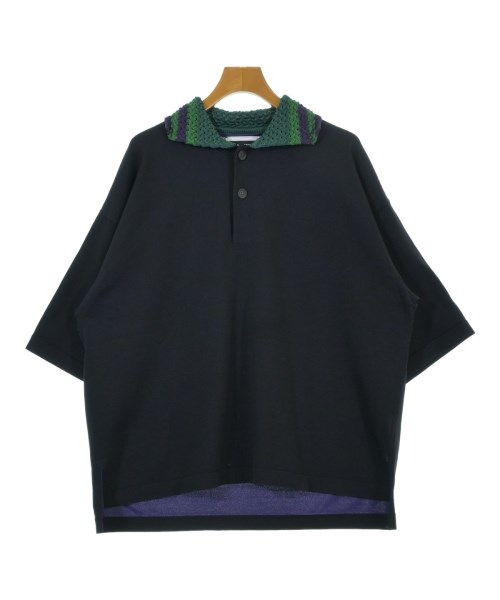 MAISON SPECIAL(メゾンスペシャル)ポロシャツ 黒 サイズ:1(S位)/2200653948126