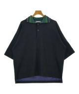 MAISON SPECIAL（メゾンスペシャル）ポロシャツ 黒 サイズ:1(S位) メンズ/2200653948126