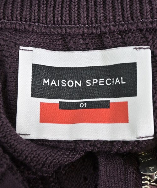 MAISON SPECIAL（メゾンスペシャル）ブルゾン 紫 サイズ:01(S位) メンズ/2200703405012
