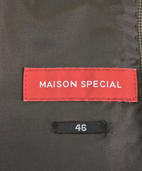 MAISON SPECIAL（メゾンスペシャル）カジュアルジャケット 茶 サイズ:46(M位) メンズ/2200703405029