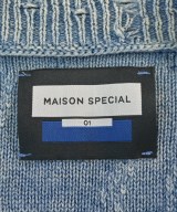MAISON SPECIAL（メゾンスペシャル）カーディガン 青 サイズ:1(S位) メンズ/2200700842049