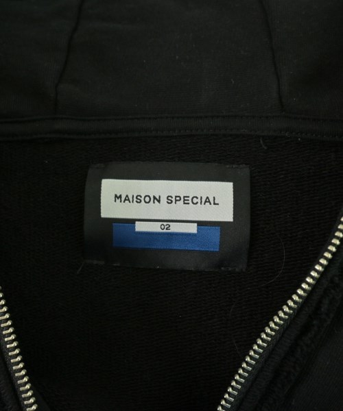 MAISON SPECIAL（メゾンスペシャル）パーカー 黒 サイズ:2(M位) メンズ/2200704451025