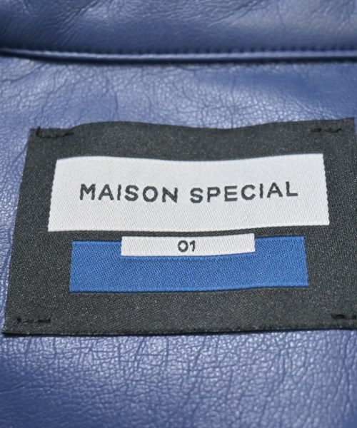 MAISON SPECIAL（メゾンスペシャル）カジュアルシャツ 青 サイズ:1(S位) メンズ/2200705261302