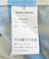 MAISON SPECIAL（メゾンスペシャル）カジュアルシャツ 青 サイズ:1(S位) メンズ/2200705261333