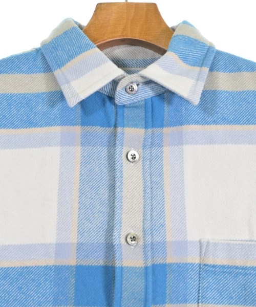 MAISON SPECIAL（メゾンスペシャル）カジュアルシャツ 青 サイズ:00(S位) メンズ/2200664743093