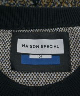 MAISON SPECIAL（メゾンスペシャル）ニット・セーター 紺 サイズ:1(S位) メンズ/2200661827017