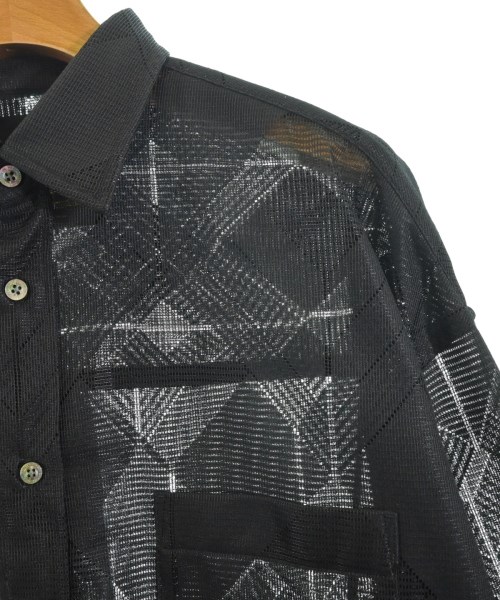 MAISON SPECIAL（メゾンスペシャル）カジュアルシャツ 黒 サイズ:1(S位) メンズ/2200661827116